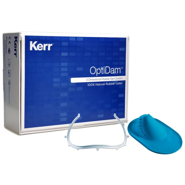 Коффердам ОптиДам (OptiDam) для моляров 10шт с рамкой Kerr 5200