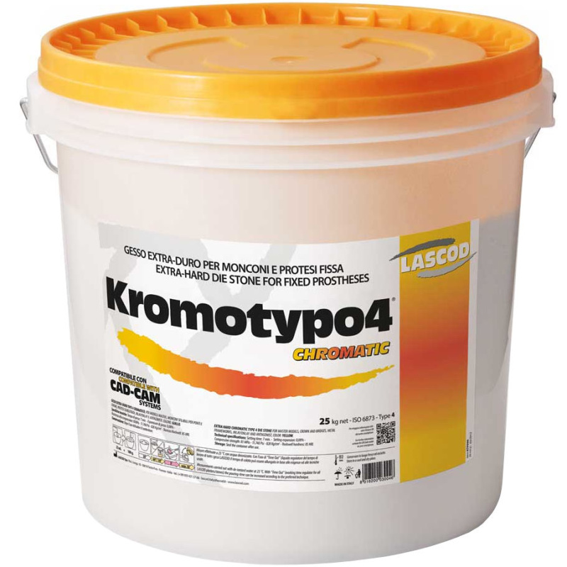 Супергипс Kromotypo бежевый 4 класс 25кг Lascod