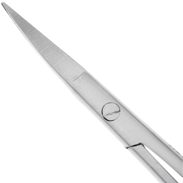 Ножницы хирургические изогнутые Castroviejo-Gomel 140мм HLW 19-28