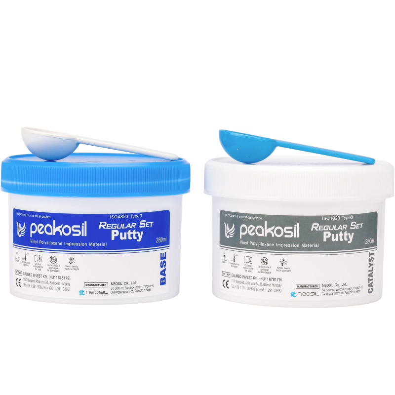  Пикосил (PEAKOSIL Putty Regular Set) А-силикон база 2х280мл Neosil NS005P