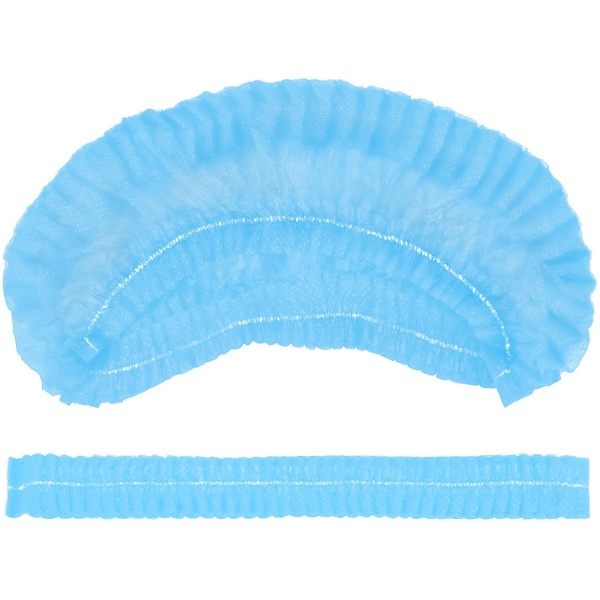 Шапочка Шарлотта голубая 50шт