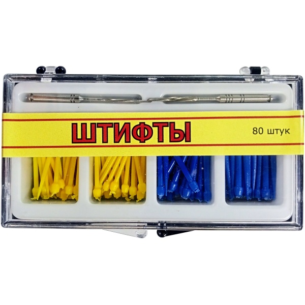 Фото товара «Штифты беззольные Multi-Shtift 80шт РуДент» №1