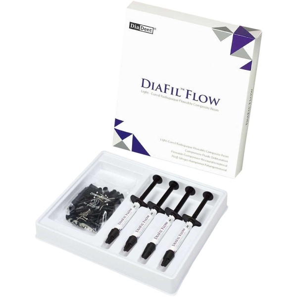 ДиаФил Флоу (DiaFil Flow) набор композит жидкотекучий 4х2г DiaDent