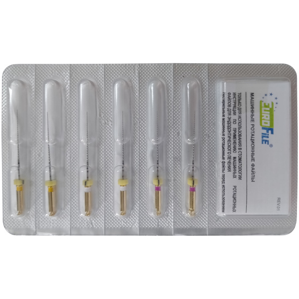 Фото товара «Каналорасширители угловые EuroFile UltraPath Files 6шт» - фото товара №1