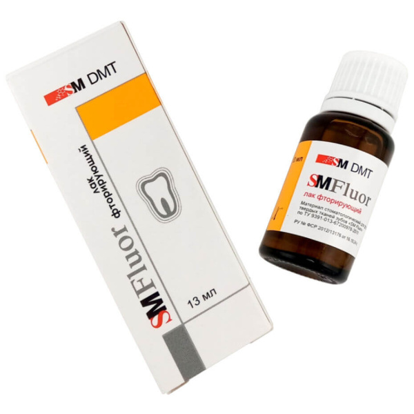 SM Fluor (Фтор-Люкс) фторлак 13мл SM DMT