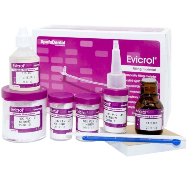 Эвикрол (Evicrol) композит химического отверждения SpofaDental