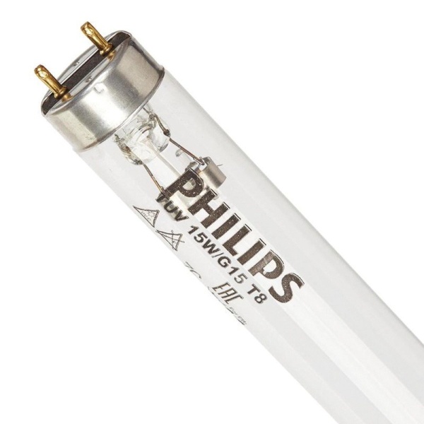 Лампа Philips TUV 15W ультрафиолетовая бактерицидная