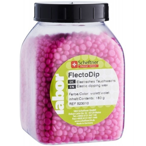 Воск погружной FlectoDip фиолетовый 180г Scheftner 523010