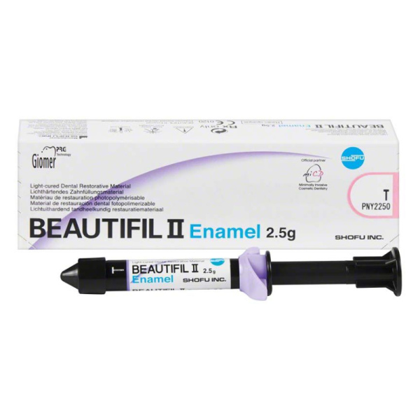 Предлагаем купить Реставрационный светоотверждаемый материал BEAUTIFIL II Enamel (Бьютифил 2 Энамель), шприц 2,5г, Shofu