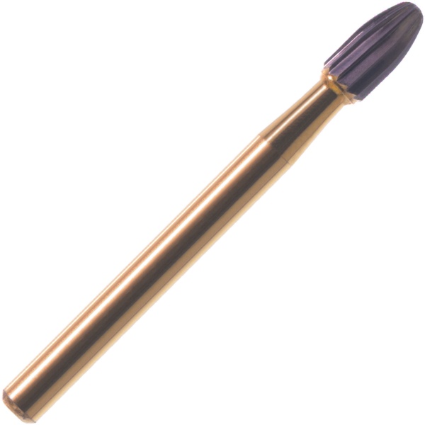 Фото товара «Бор твердосплавный Crosstech бутон турбинный 12 граней FG» №1