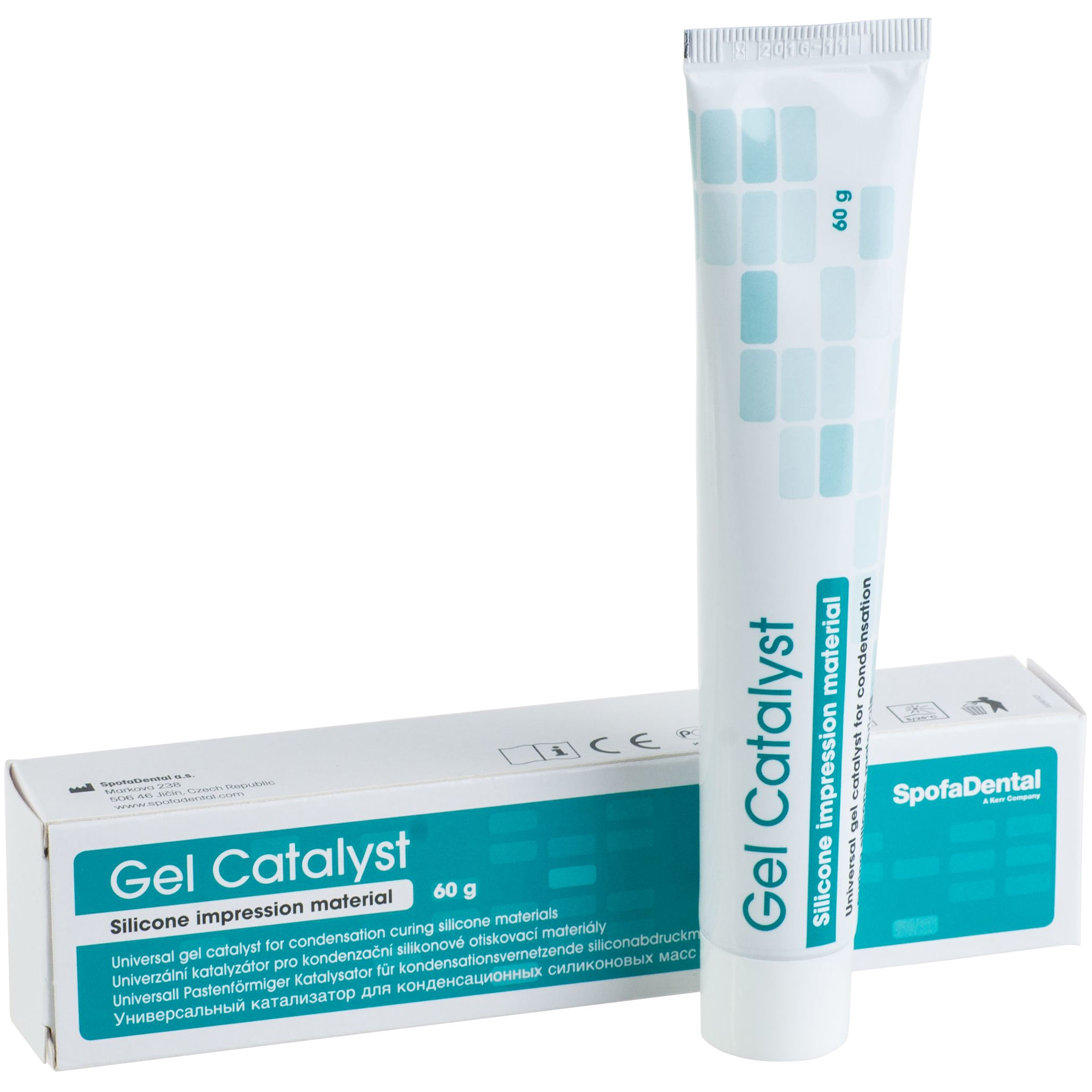 Стомафлекс Гель Катализатор (Stomaflex Gel Catalyst) активатор для  С-силикона 60г SpofaDental купить в интернет-магазине NORMA.BIO