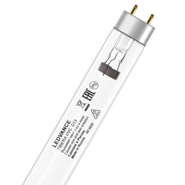 Лампа OSRAM TIBERA 15W T8 G13 ультрафиолетовая бактерицидная