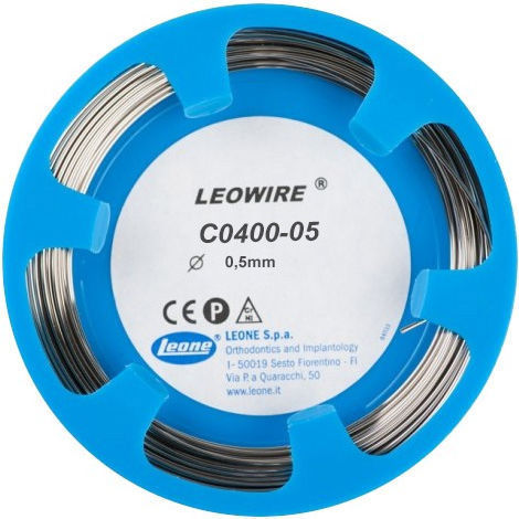 Проволока ортодонтическая Leone 0.5мм х 50м