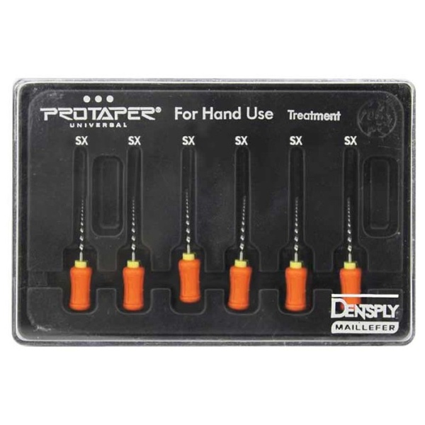 Каналорасширители ручные Dentsply ProTaper Hand SХ 19мм 6шт