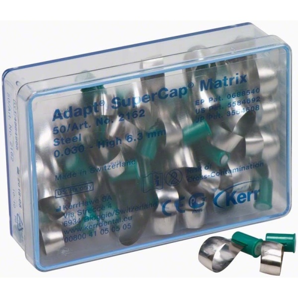 Фото товара «Матрицы Adapt SuperCap стальные 50шт Kerr» - фото товара №1