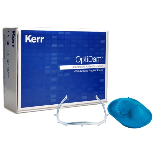 Коффердам ОптиДам (OptiDam) для фронтальных зубов 10шт с рамкой Kerr 5203