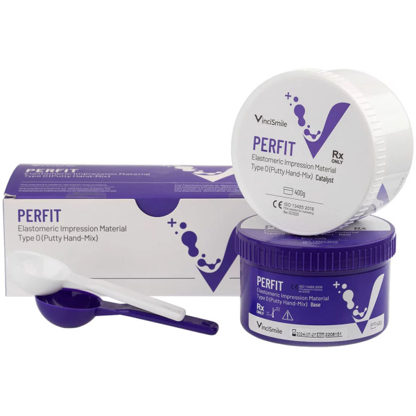 Перфит (Perfit Putty) А-силикон базовый слой 2х400г Huge Dental