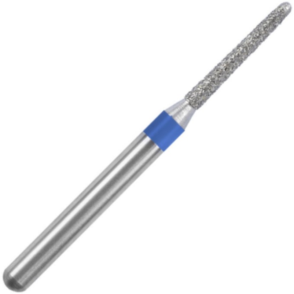 Бор алмазный SS White FG 851-010 конус безопасный эндодонтический 1х8мм синий турбинный