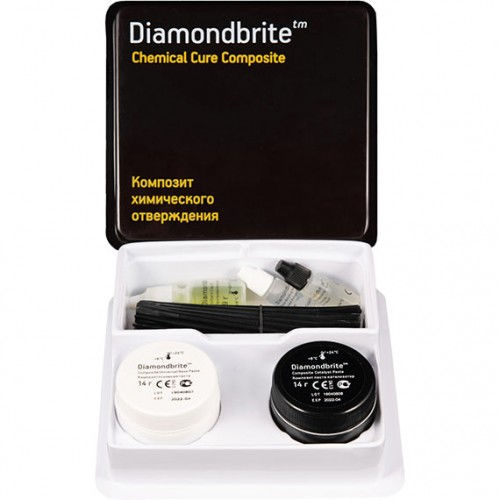 Даймондбрайт Химического Отверждения (Diamondbrite Chemical Cure) композит гибридный 2х14г