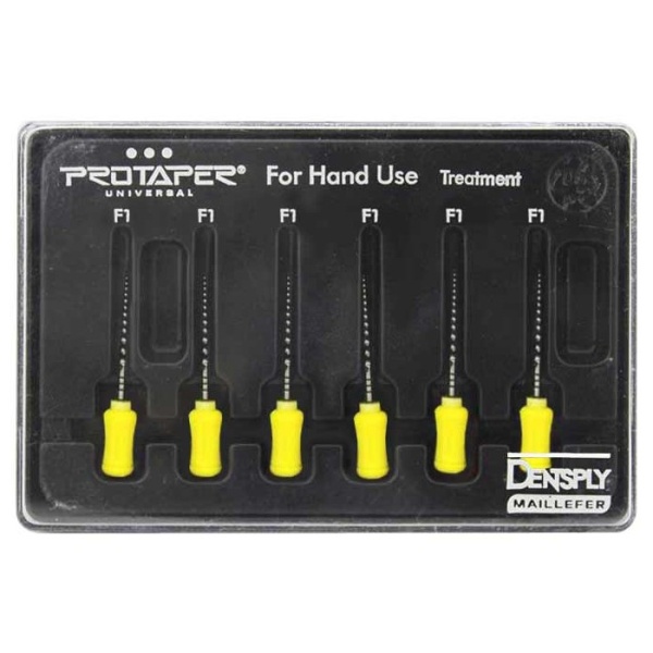 Каналорасширители ручные Dentsply ProTaper Hand F1 21мм 6шт