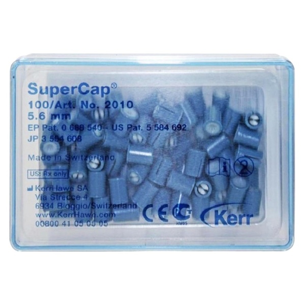 Катушки SuperCap синие 5.6мм 100шт Kerr 2010
