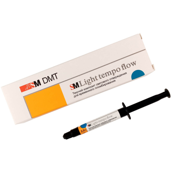 SM Light tempo flow (Релайт темпо флоу) паста для временного пломбирования 2.5г SM DMT