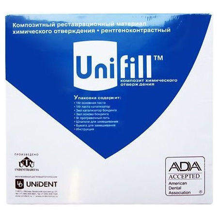 Юни-Фил (Uni-Fill) композит химического отверждения 2х14г Unident