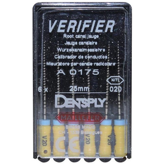 Верификаторы Dentsply Verifier №20 25мм 6шт