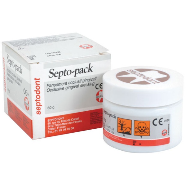 Септопак (Septo-Pack) десневой компресс 60г Septodont