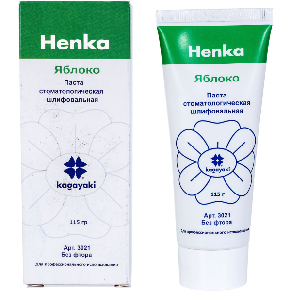 Фото товара «Henka полировочная паста без фтора 115г Kagayki» - фото товара №1