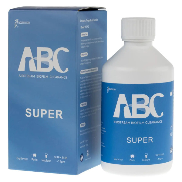 Фото товара «Air-Flow PT-S2 на основе эритритола порошок 14мкм 120г Woodpecker» №1