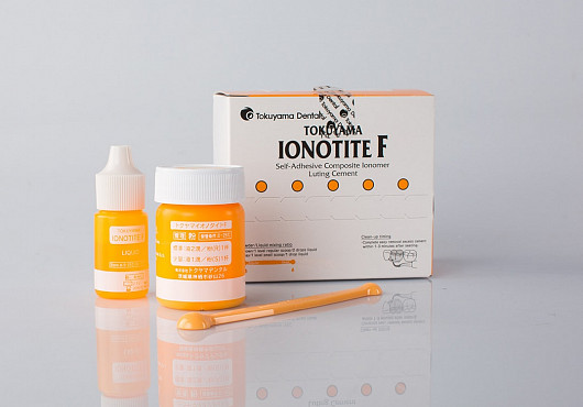 Цемент гибридный стеклоиономерный Ionotite F (Ионотайт Ф) 20г+6,4 мл, Tokuyama (18101)