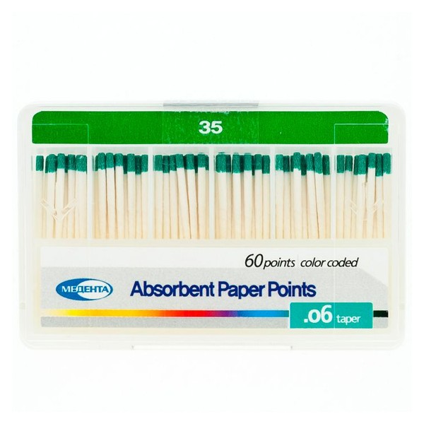 Фото товара «Штифты бумажные абсорбирующие Meta Biomed Медента DiaDent» - фото товара №1