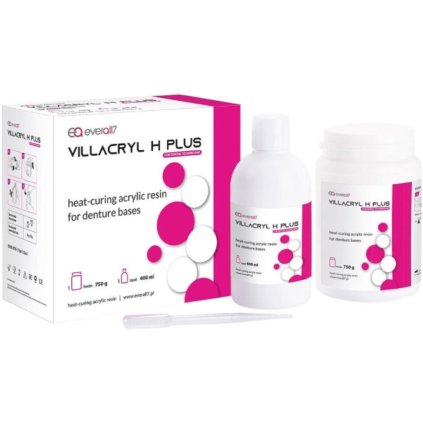 Фото товара «Виллакрил Аш Плюс (Villacryl H Plus) базисная пластмасса горячей полимеризации Everall7» - фото товара №1