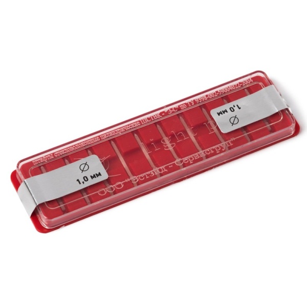 Штифты стекловолоконные Dental Combo цилиндрические 1мм 10шт