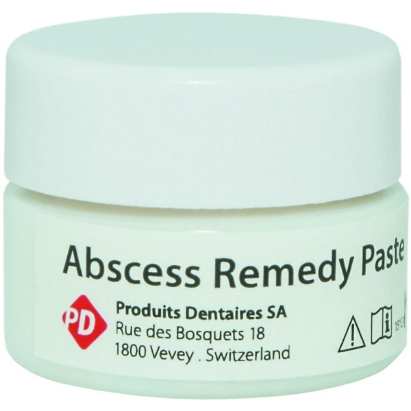 Абсцесс Ремеди Паста (Abscess Remedy Paste) временное пломбирование инфицированных каналов 12г PD