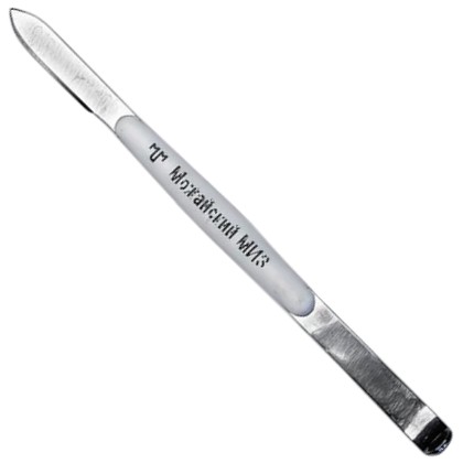 Нож-шпатель с пластиковой ручкой ММИЗ