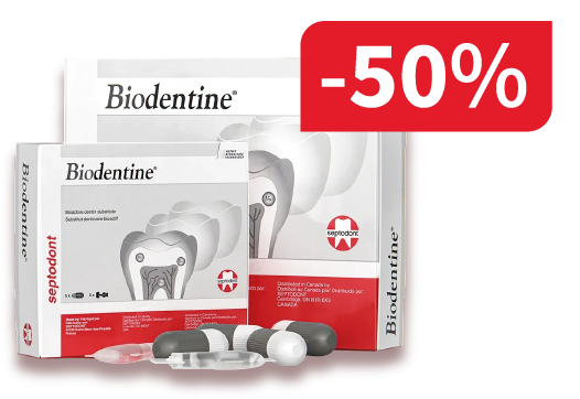 Скидка 50% на Биодентин от Septodont! Успейте купить, количество ограничено!