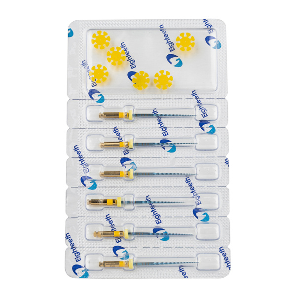 Каналорасширители угловые Eighteeth E-Flex Blue Packs 045 .04 №20 25мм 6шт (6028695/6028645)