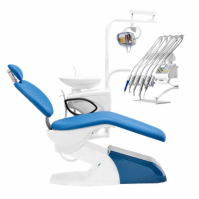 Стоматологическая установка Chirana SMILE Mini 04 бирюзовая верхняя подача