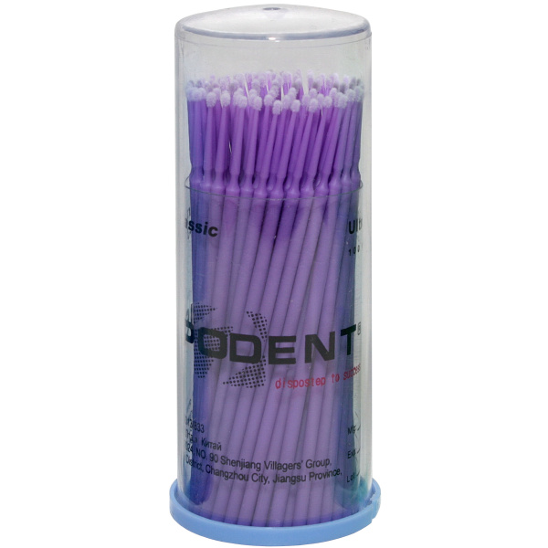 Аппликаторы Dispodent Classic 1003-3 UltraFine 1мм 100шт
