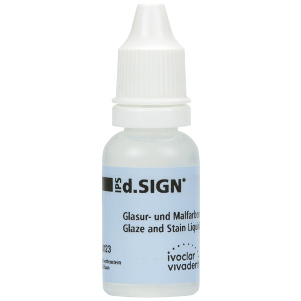 Жидкость Ivoclar IPS d.SIGN Glaze and Stain Liquid для глазури и красителей 15мл 556646