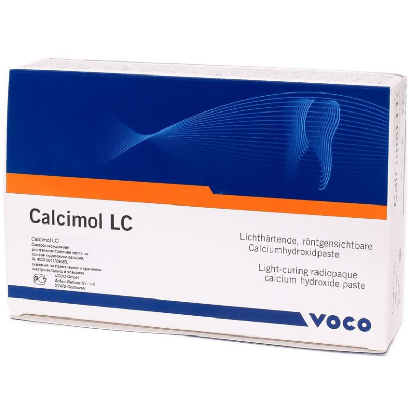 Кальцимол ЛЦ (Calcimol LC) световой прокладочный материал 2х2.5г VOCO 1307