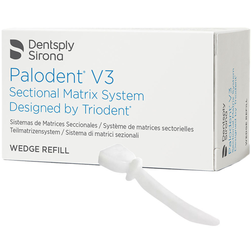 Клинья фиксирующие пластиковые Palodent V3 L 100шт Dentsply 659800