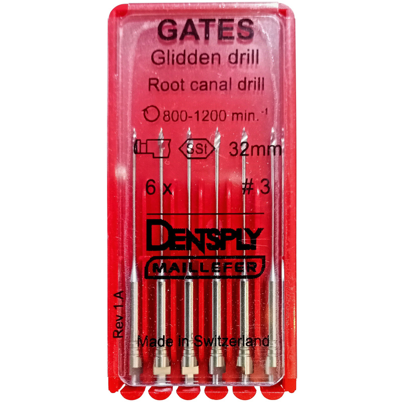 Расширитель устья Гейтс Dentsply Gates Glidden №3 32мм 6шт