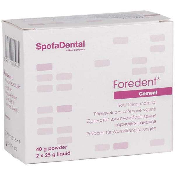 Форедент (Foredent) для пломбирования корневых каналов SpofaDental