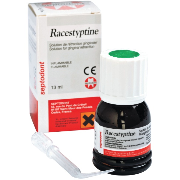 Рацестептин (Racestyptine Solution) жидкость кровоостанавливающая 13мл Septodont