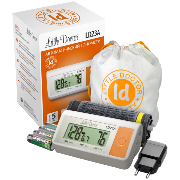 Тонометр автоматический Little Doctor LD23А с адаптером манжета 25-36см