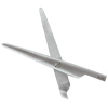 Ножницы глазные изогнутые 115мм Surgicon J-22-057