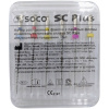 Каналорасширители угловые SOCO SC Plus ассорти 31мм файл с памятью формы 6шт
